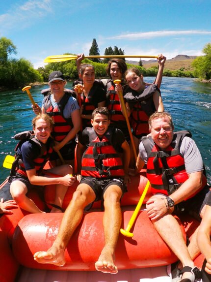 Rafting em Limay pela estepe patagônica
